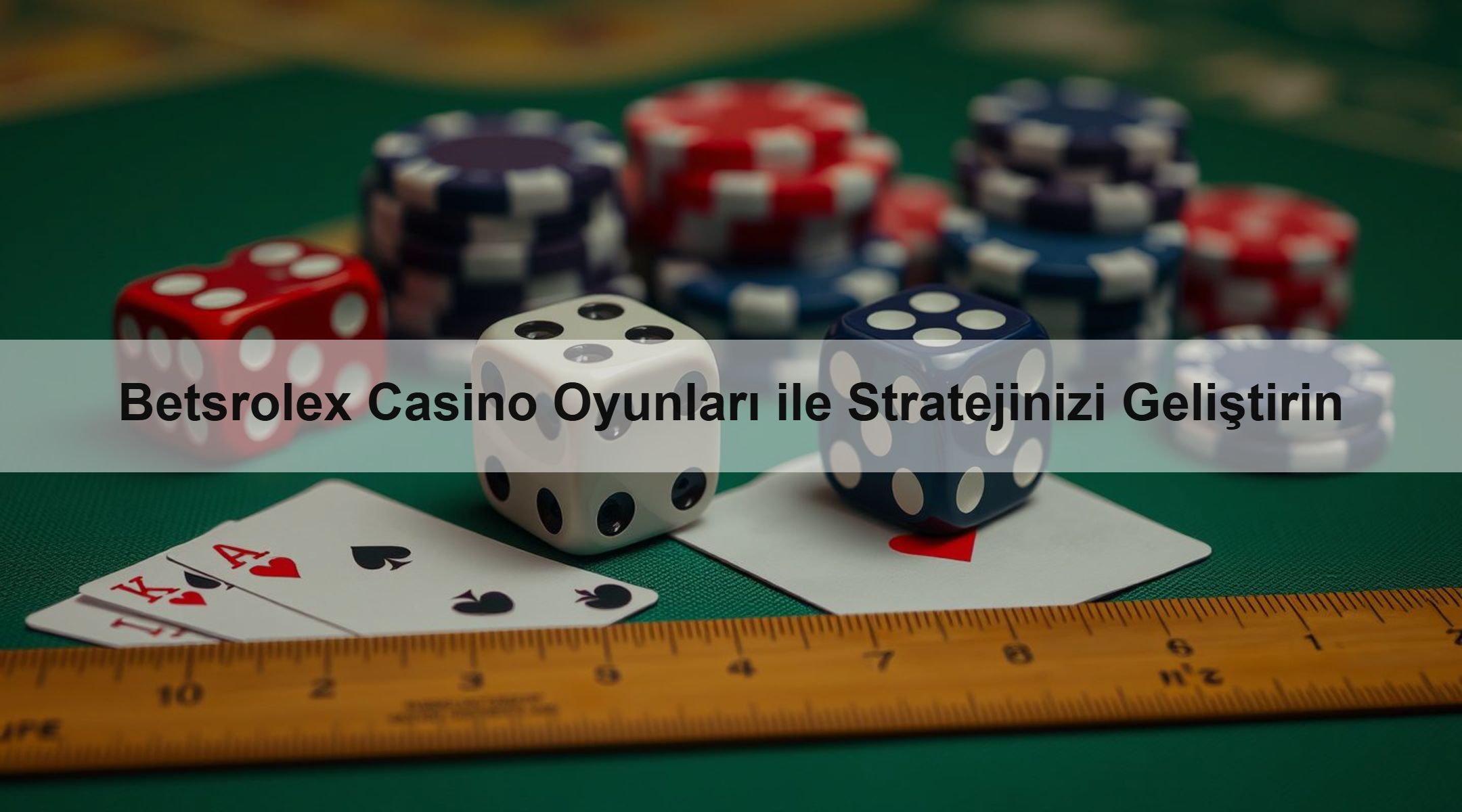 Betsrolex Casino Oyunları ile Stratejinizi Geliştirin
